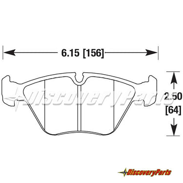 Carbotech CT394 BMW E36 - E46 M3 Front